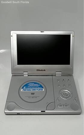 Mdp-1810 Mintek 8 Inch Tft Monitor Portable Dvd Player With Accessories No Tested