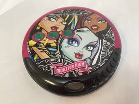 36048 Monster High Ultra Rare Cd Player Portable Tested Working Collectible Pink