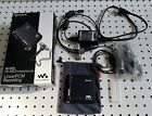 Mz-200 Sony Walkman Audio Portable Minidisc Player With Discs Mic