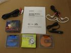 Mz-700 Sony Mz Minidisc Player Recorder Remote Headphones Minidiscs