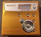 Mz-n205 Sony Walkman Gold Net Md Digital Portable Minidisc Recorder