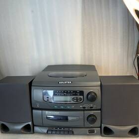 Newtech Mc-3103 Goldtek Mc3103 Cd Radio Fm/am Stereo Cassette 3disc Changer