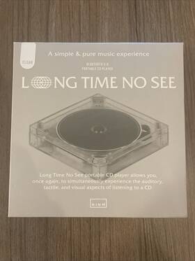 Ninm 897097510231 Ninmlab Lab Long Time No See Bluetooth 5.0 Cd Player - Clear Tested And Works