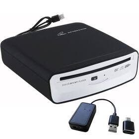 Oauw Msj2738 Portable Car Cd Player Bluetooth Usb External Plug Play For Tv Laptop Pc