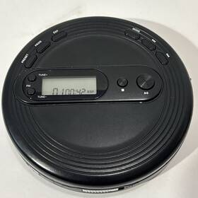 B15av201 Onn Portable Compact Disc Cd Player With Am Fm Radio And Esp