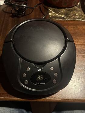 Mp828 Onn Portable Cd Player With Fm Radio