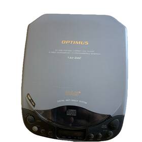 Cd-3490 Optimus 42-5054 1995 Cd Walkman Player Untested No Corrosion As Is