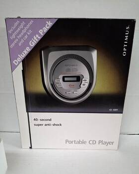 42-6001 Optimus / Radio Shack Portable Cd Player