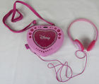 P100cd Disney Princess Portable Cd Player Discman With Headphones