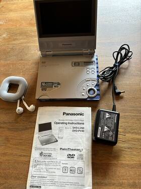 Dvd-lv60 Panasonic Portable Dvd/video Cd Player Model 5.8 Inch Screen