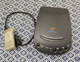 Hd-4668dk Panasonic Portable Cd Rom Player 6x With Card Fully Functional