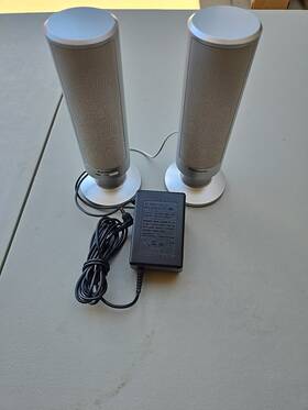Rapt0001 Panasonic Vintage Portable Cd Player Active Speaker System - Tested