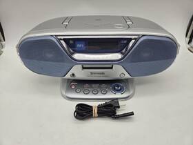 Panasonic Rx-mdx61 Portable Cd/md Boombox Tested And Working