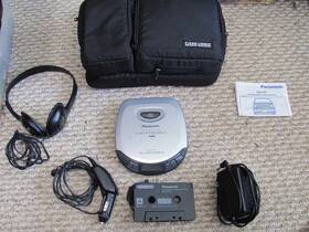 Sl-231c Panasonic Car/portable Cd Player/headphones/carrycase/etc Sl-231c Panasonic Car/portable Cd Player/headphones/carrycase/etc