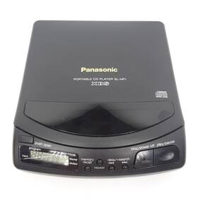 Sl-np1-k Panasonic Portable Cd Player Xbs Vintage 1990 Tested Works