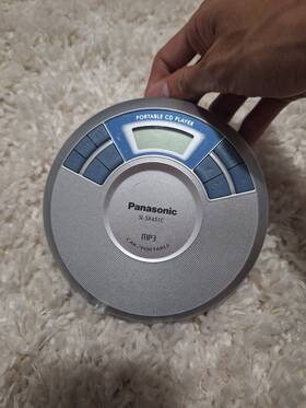 Panasonic Sl-sx451 Vintage C Portable Cd/mp3 Player Tested