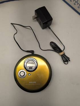 Philips 037849945346 Portable Cd/mp3 Player Exp3320/17 Silver Green