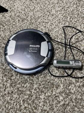 Philips 037849956083 New Portable Jogproof Mp3/cd Player Dynamic Boost Fm Tuner Exp3481/17