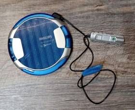 Philips 037849959725 Exp3461 Slim&jogproof Wearable Remote Control Personal Cd Player Used