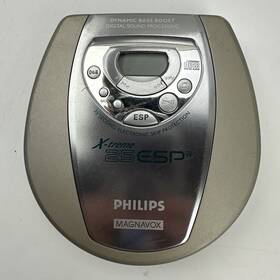 25esp Philips Magnavox X-treme 25 Esp Portable Cd Player Works