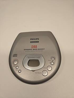 7181 Philips Phillips Magnavox Cd Player Dbb Az 7181/17 Dynamic Bass Boost With Headphone