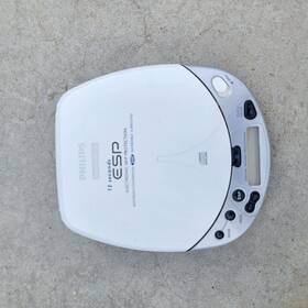 Philips Aez7135 Portable Cd Player Gray 12 Second Esp Electronic Anti-skip Protection