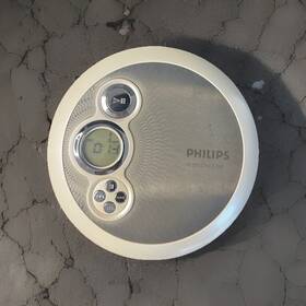 Ax24017 Philips Discman Portable Cd Player 45 Seconds Esp
