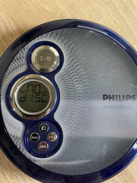 Ax2402 Philips Jogproof Portable Cd Player Walkman - Working