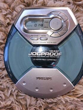 Ax5101 Philips Jogproof 45 Esp Cd Player Rewritable Compatible Ax5101/17 Works