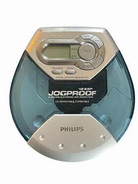 Az511-17 Philips Jogproof Cd Portable Player Digital Tested/works