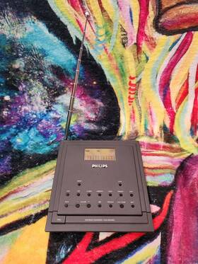 Az6819 Philips Cd Reader Console Only No Disc Error As Is For Repair Read