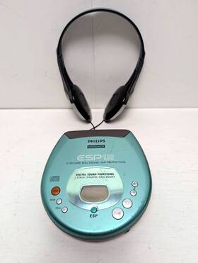 Az7383 Philips Az7383/17 Magnavox Portable Cd Esp12 Discman Skip Protect - Read