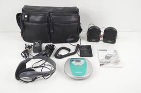 Philips Az7786 Portable Cd Player With Tape Car Adapter Headphones Speakers