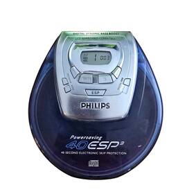 Az9037 Phillips Vintage Philips Portable Cd Player Unisex 40 Esp Y2k Techcore Retrocore