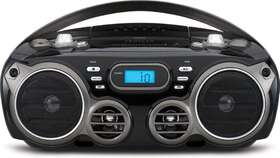 Prcd682bt Proscan Bluetooth Portable Cd Radio Boombox With Am/fm Black