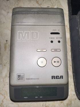 Rp-6001a Rca 6001a Mini Disc Portable Player 1993 As Is
