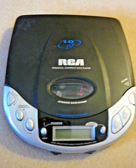 Rp-2215atk Rca Rp-2215tk Vintage Personal Compact Disc Player Model Tested Works Vguc