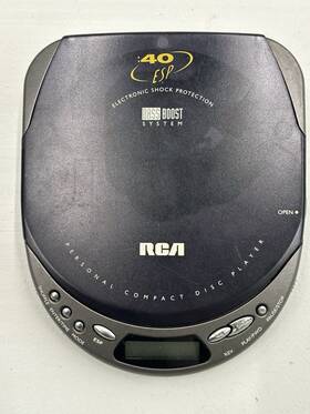 Rp-2240a Rca Portable Personal Cd Player Tested Works Good