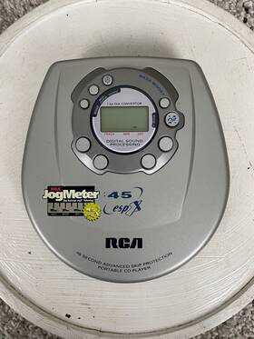 Rp-2360sc-b Rca Vintage Compact Disc Player Bass Boost Jogmeter Tested Works