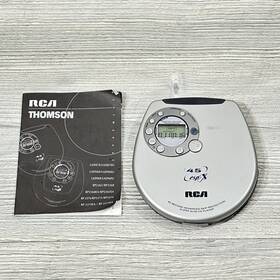 Rp-2376 Rca Personal Cd Player Model Compact Disc Headphones 2000 Tested