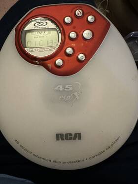 Rp-2411b Rca Rp-2421b Portable Cd Player With Esp Skip Protection Tested Works