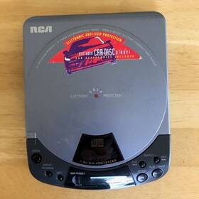 Rp-7906a Rca Portable Car Disc Cd Player 1994