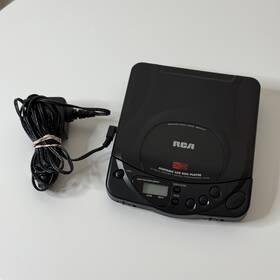 Rp-7918b Rca Portable Car Cd Player 1996 With Adapter
