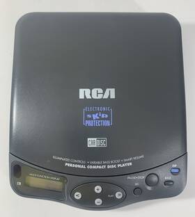 Rp-7927b Rca Vintage Personal Cd Player Electronic Skip Protection 1997 - Tested