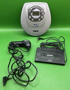 Rp-2365a Rca Rp2365a 1999 Portable Cd Player Walkman With Car Connecting Pack - For Parts