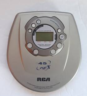 Rp-2360c Rca Rp2480c 45 Espx Portable Compact Disc Cd Player Tested