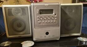 Rs2044 Rca 2005 5 Cd Compact System Am/fm Radio Mp3 Player Complete And Nib