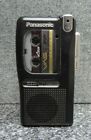 Rn-404 Panasonic Vas Voice Activated System Microcassette Recorder Fast Playback