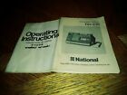 Rn-z36 Panasonic Microcassette Recorder National Instruction Manual Htf