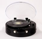 Rnrufo-001-black Rock Rolla Ufo Portable Turntable With Bluetooth Hr 780014092801